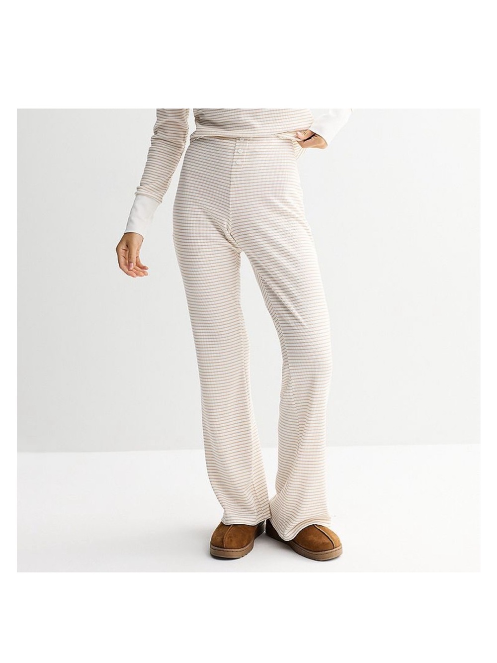 Cozy Waffle Knit Lounge Pants – XL | NWT